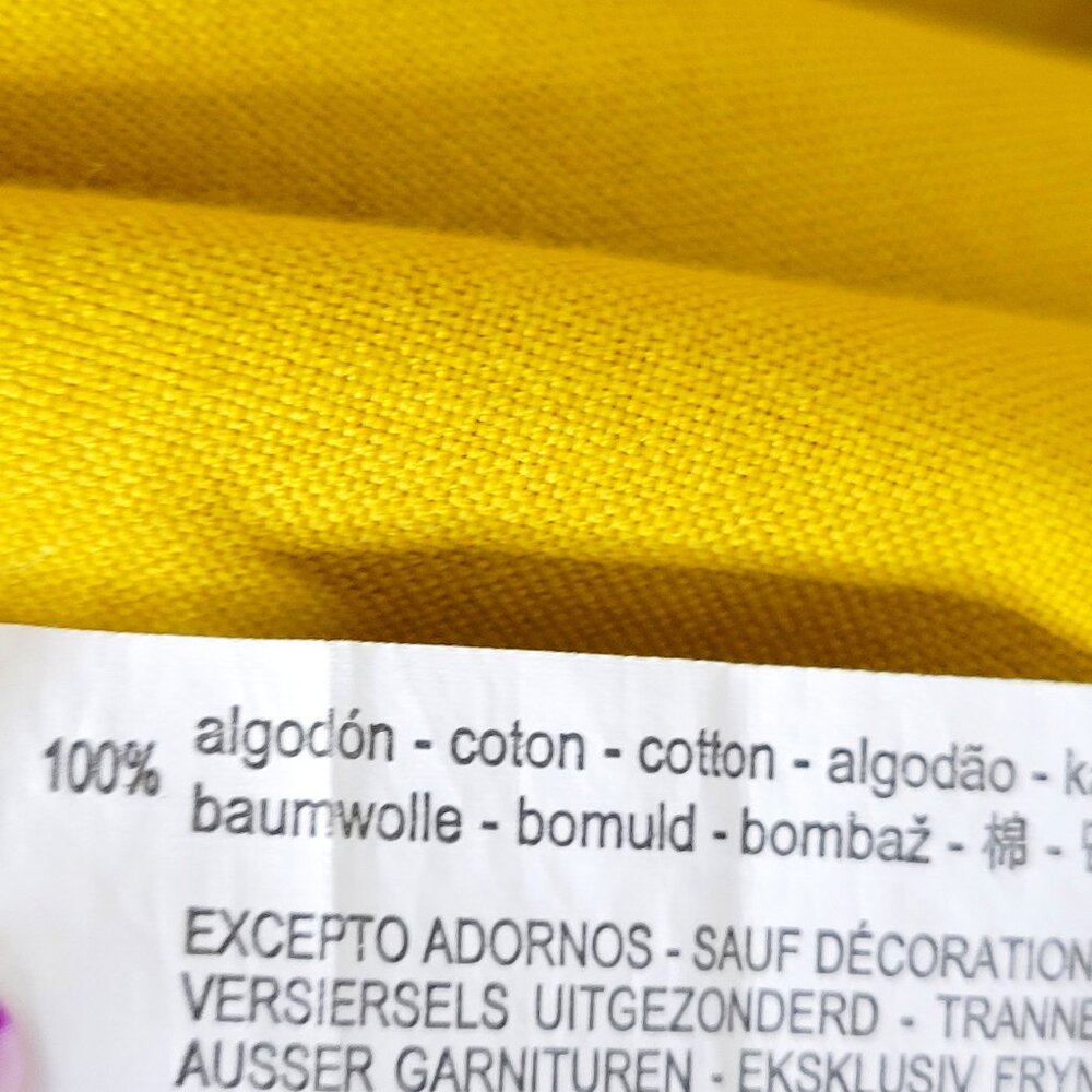Zara Men's Yellow Shirt - Picture 4 of 6
